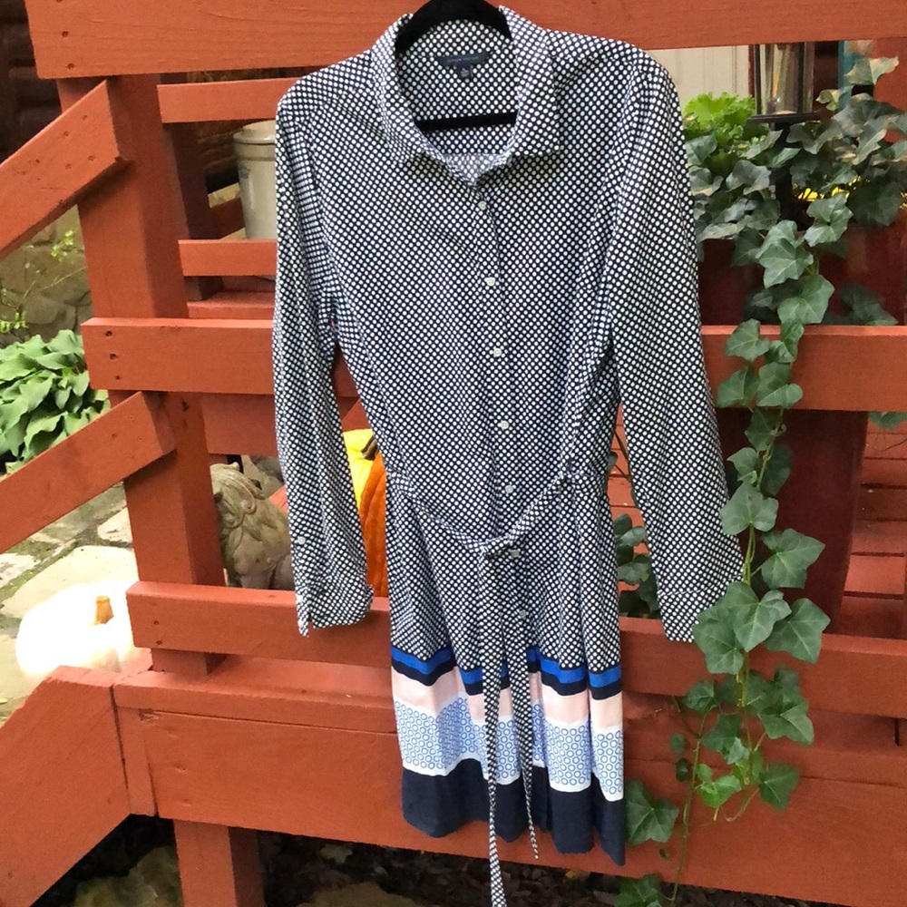 Tommy Hilfiger midi shirt dress, size XL